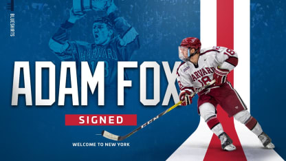 Adam Fox Signing