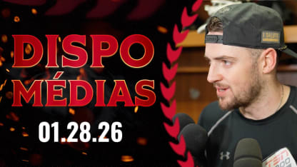 Drake Batherson dispo médias avant le match contre COL