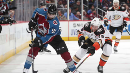 Nazem Kadri Anaheim Ducks 2019 October 26