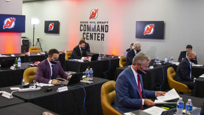 Devils draft room