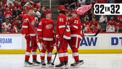 32 en 32 Red Wings Detroit analyse 2025-26