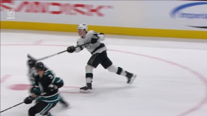 LAK@SJS: Clarke scores goal against Yaroslav Askarov