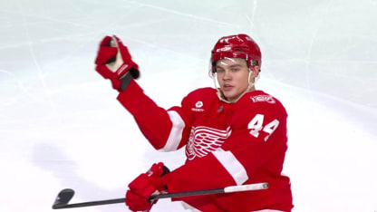 OTT@DET: Sandin Pellikka scores PPG against James Reimer