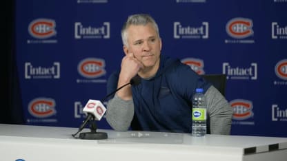 Avant-match c. SJS : St-Louis