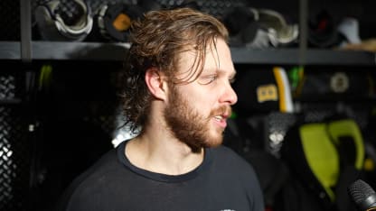 Locker Room Raw: David Pastrnak