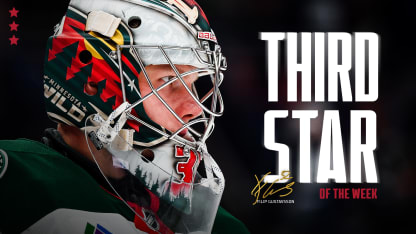 Gustavsson Named Third Star of the Week