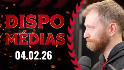 Claude Giroux dispo médias avant le match contre BUF