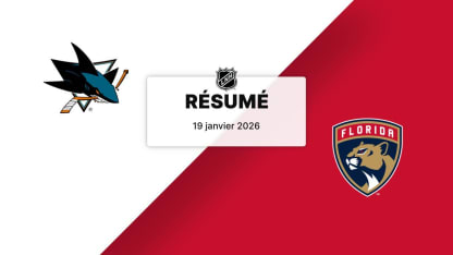 SJS vs FLA | 19 01, 2026 | Résumé