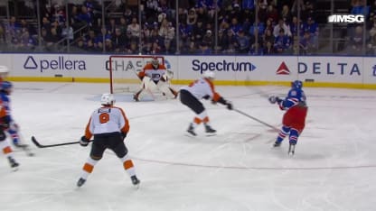 PHI@NYR: Panarin scores goal against Samuel Ersson