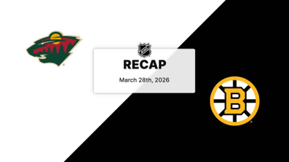 MIN at BOS | Recap