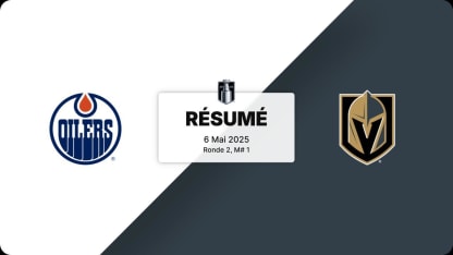 EDM vs VGK | Match no 1 | Résumé
