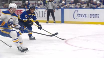 BUF@STL: Schenn scores goal against Alex Lyon
