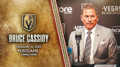 Bruce Cassidy Postgame 1/12