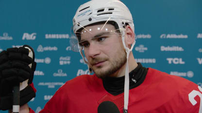 Meier's post-game interview vs. Team Czechia