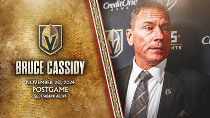 Bruce Cassidy Postgame 11/20