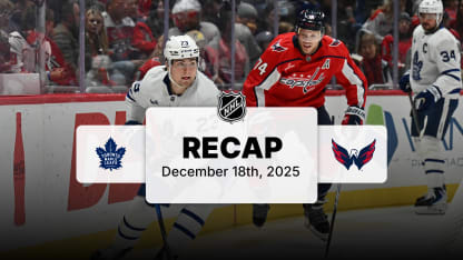 TOR at WSH | Recap