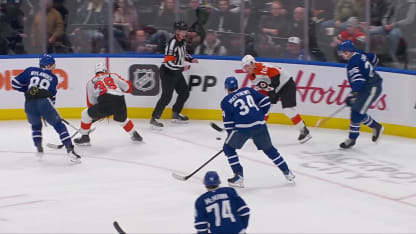 Noah Cates with a Goal vs. Toronto Maple Leafs