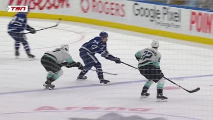 Auston Matthews with a Goal vs. Seattle Kraken