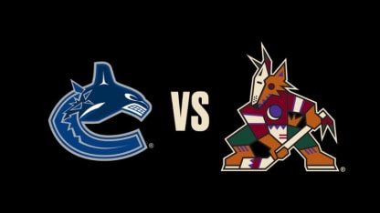 Vancouver Canucks vs Arizona Coyotes