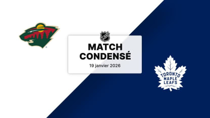 Match condensé : MIN @ TOR 19/01/2026