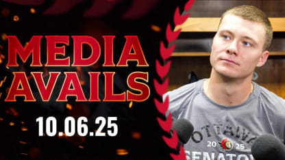 Tim Stützle Media Availability - Oct. 6 