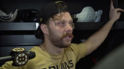 Locker Room Raw: David Pastrnak