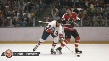 Gillies NYI PHI Fischler badge