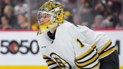 Bruins goalie Jeremy Swayman could start season opener