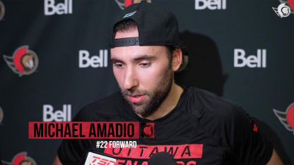 Michael Amadio Postgame Media vs MTL