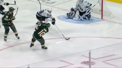 UTA@MIN: Brink scores goal against Karel Vejmelka