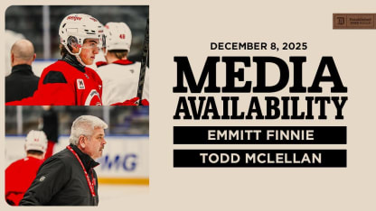Emmitt Finnie, Todd McLellan Morning Skate
