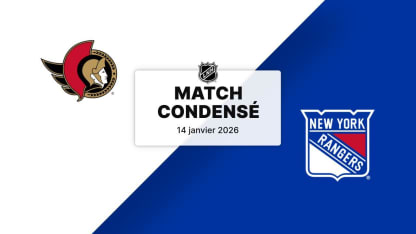 Match condensé : OTT @ NYR 14/01/2026
