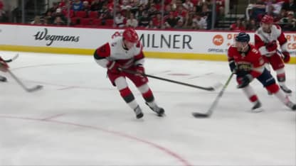 FLA@CAR: Bennett scores goal against Frederik Andersen