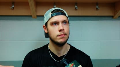 Wallstedt Postgame at Ottawa 4/4