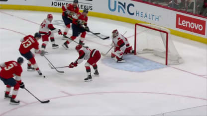 FLA@CAR: Jones scores PPG against Frederik Andersen