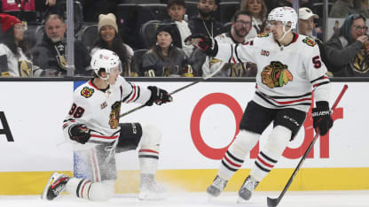 Chicago Blackhawks in NHL game action, Connor Bedard and the Blackhawks visit UBS Arena to take on the New York Islanders