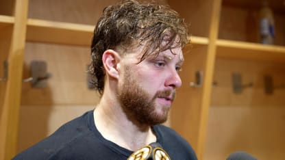 Locker Room Raw: David Pastrnak