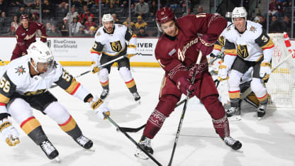 Golden Knights fall to Coyotes