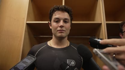 4/7 PHI @ NJD Postgame: Tyson Foerster