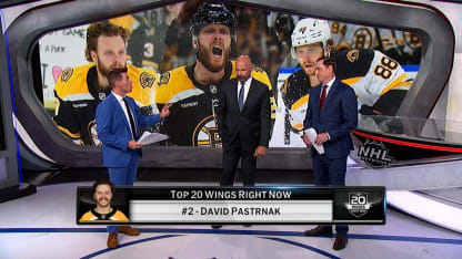 Top 20 Wings Right Now: David Pastrnak