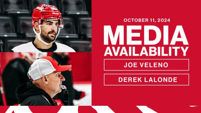 Joe Veleno & Derek Lalonde Media Availability