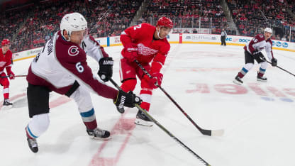 Erik Johnson Detroit Red Wings 2018 December 2