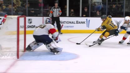 FLA@VGK: Knight with a great save against Pavel Dorofeyev