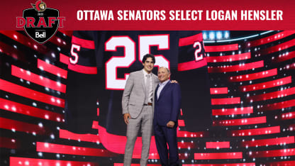 Ottawa Senators Select Logan Hensler with the 23rd Overall Pick
