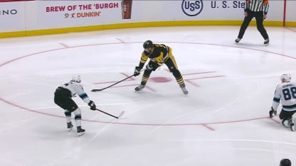 UTA@PIT: Brazeau scores goal against Karel Vejmelka