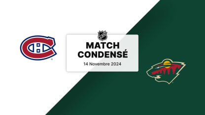 Match condensé : MTL @ MIN 14/11/2024