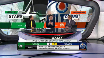NHL Tonight on Game 4 between the Oilers and Stars