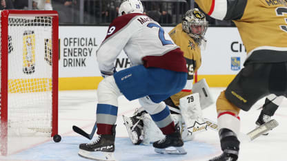 MacKinnon ties it at the doorstep