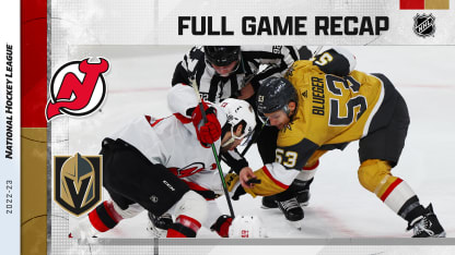 Recap: VGK 4, NJD 3 - F/SO