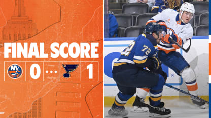 The Skinny: Blues 1, Islanders 0 OT